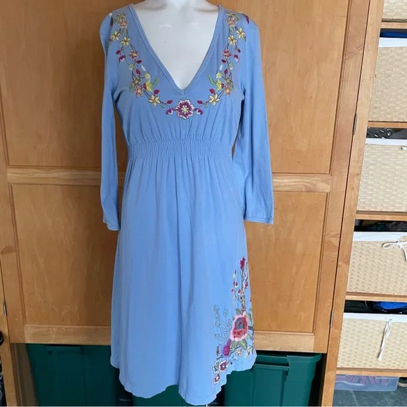 johnny was cotton dress Johnny Was Women's The Tank Top Sleep Dress in Green, Size Medium